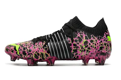Puma Future Z 1.1 FG - Black/Neon Pink/Lime Green