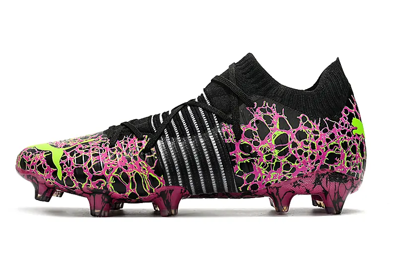 Puma Future Z 1.1 FG - Black/Neon Pink/Lime Green