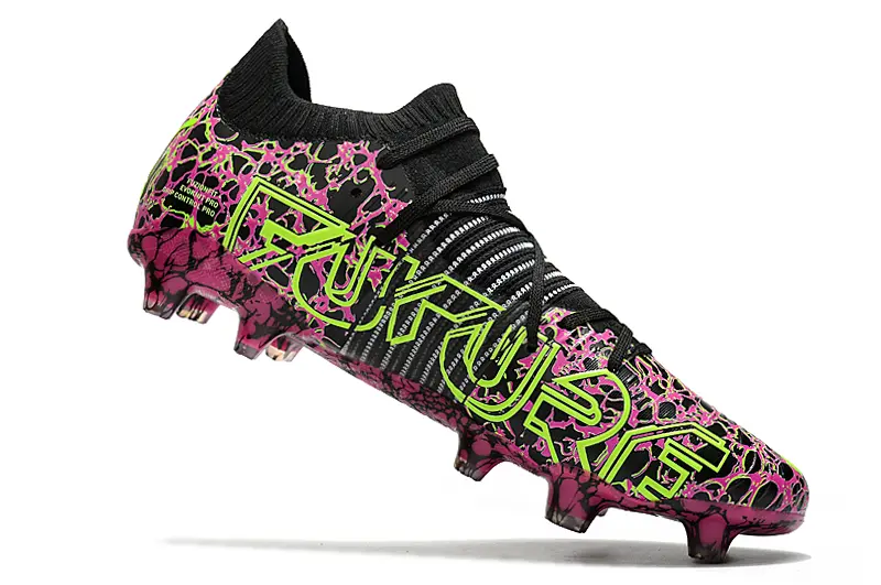 Puma Future Z 1.1 FG - Black/Neon Pink/Lime Green