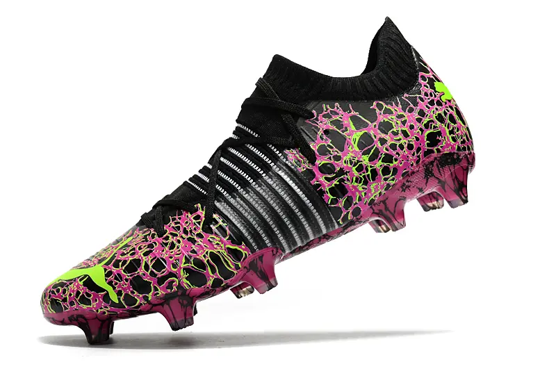 Puma Future Z 1.1 FG - Black/Neon Pink/Lime Green