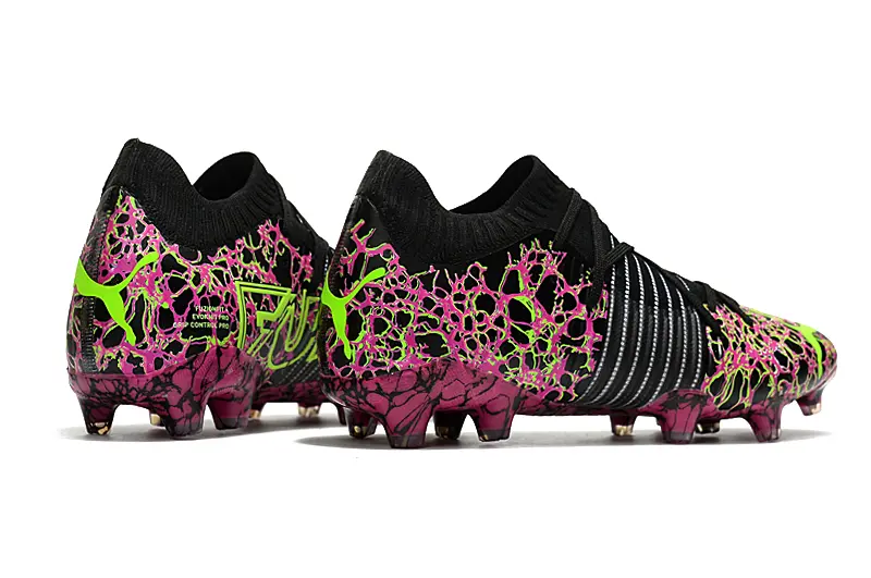 Puma Future Z 1.1 FG - Black/Neon Pink/Lime Green
