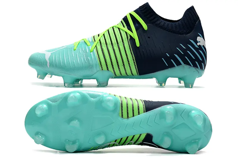 Puma Future Z 1.1 FG - Blue/Electric Green/Light Aqua