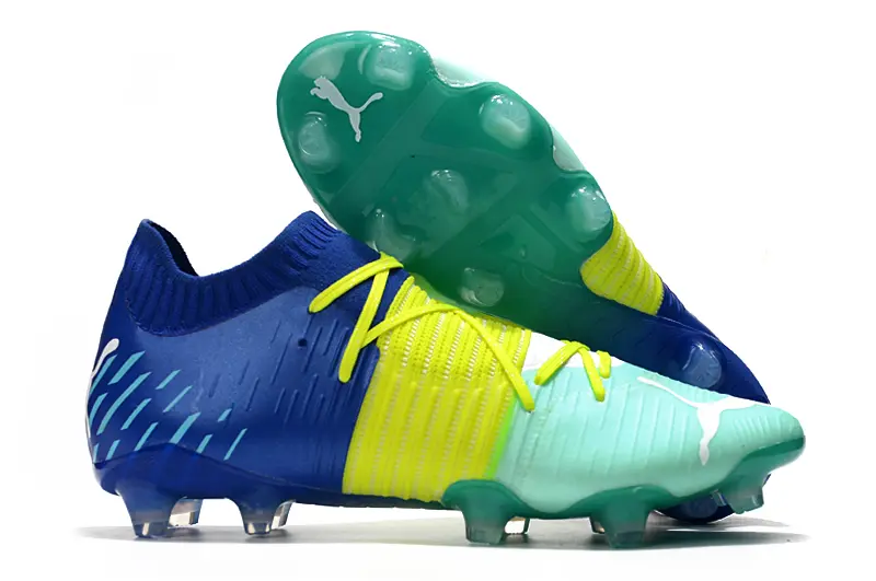 Puma Future Z 1.1 FG - Blue/Electric Yellow/Aqua Green