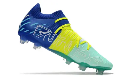 Puma Future Z 1.1 FG - Blue/Electric Yellow/Aqua Green