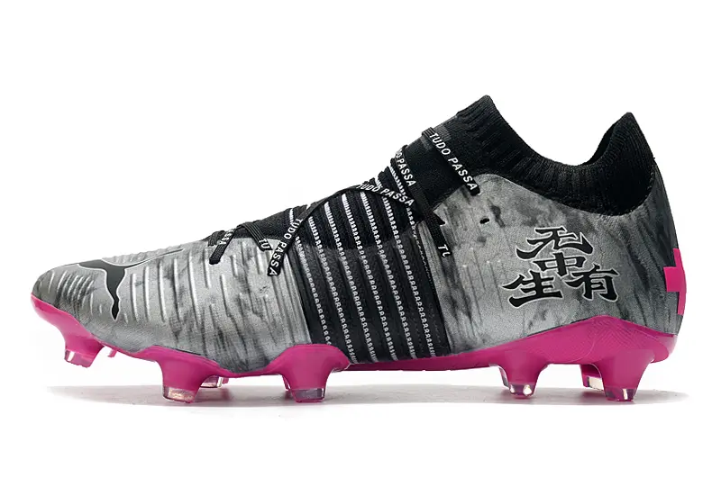 Puma Future Z 1.1 FG - Gray/Electric Pink/Graphite Black