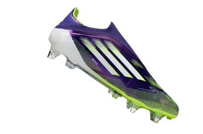 Adidas F50 Elite Laceless SG - Purple/Electric Purple/Neon Green