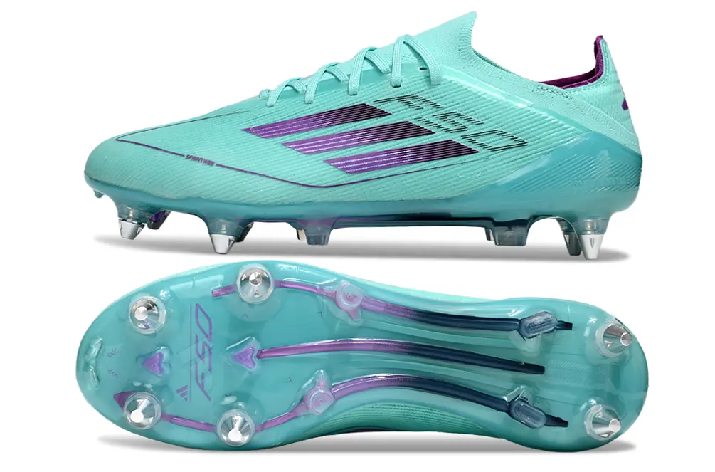 Adidas F50 Elite SG - Aqua/Vibrant Purple/Crystal Blue