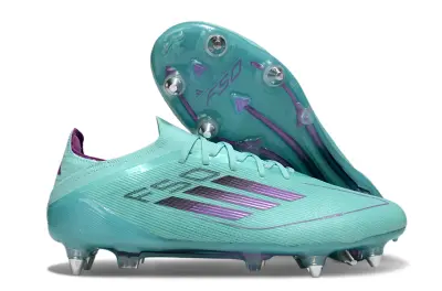 Adidas F50 Elite SG - Aqua/Vibrant Purple/Crystal Blue