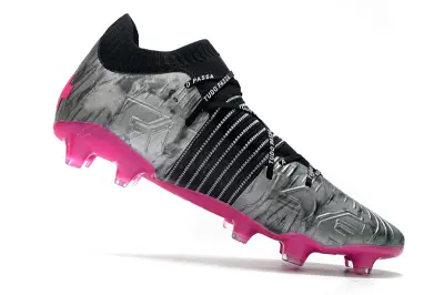 Puma Future Z 1.1 FG - Gray/Electric Pink/Graphite Black