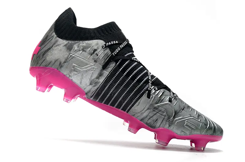 Puma Future Z 1.1 FG - Gray/Electric Pink/Graphite Black