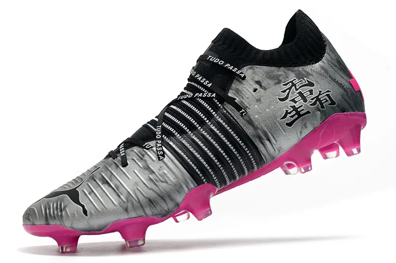 Puma Future Z 1.1 FG - Gray/Electric Pink/Graphite Black