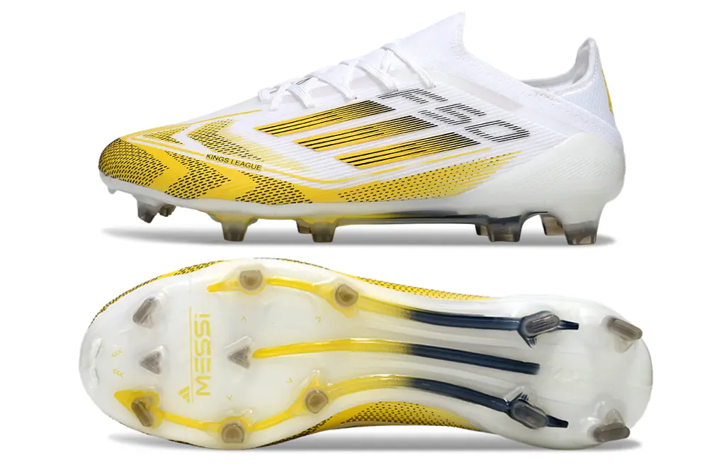 Messi x Adidas F50 Elite Kings League FG - Yellow/Bright Yellow/White