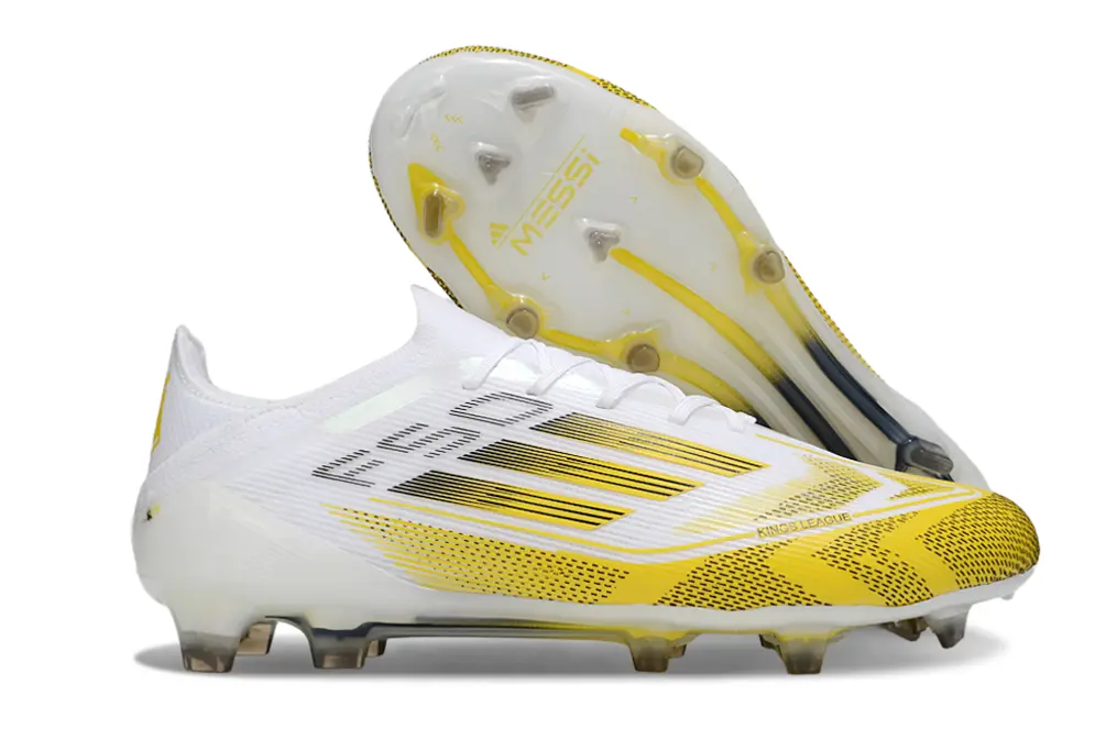 Messi x Adidas F50 Elite Kings League FG - Yellow/Bright Yellow/White