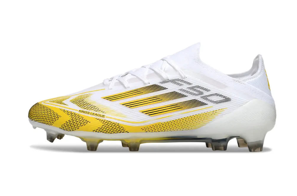 Messi x Adidas F50 Elite Kings League FG - Yellow/Bright Yellow/White