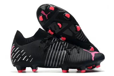 Puma Future Z 1.1 FG - Black/Neon Pink/White Stripes