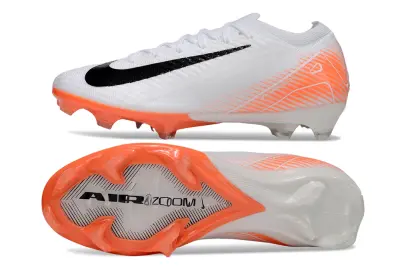 Nike Air Zoom Mercurial Vapor 16 Elite FG - White/Electric Orange/Black