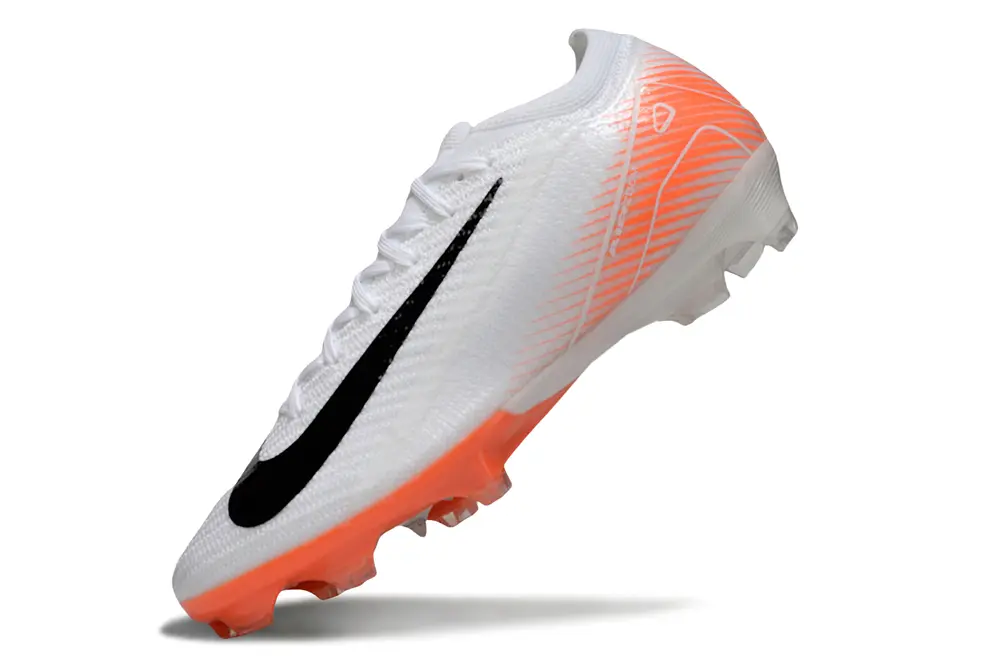 Nike Air Zoom Mercurial Vapor 16 Elite FG - White/Electric Orange/Black