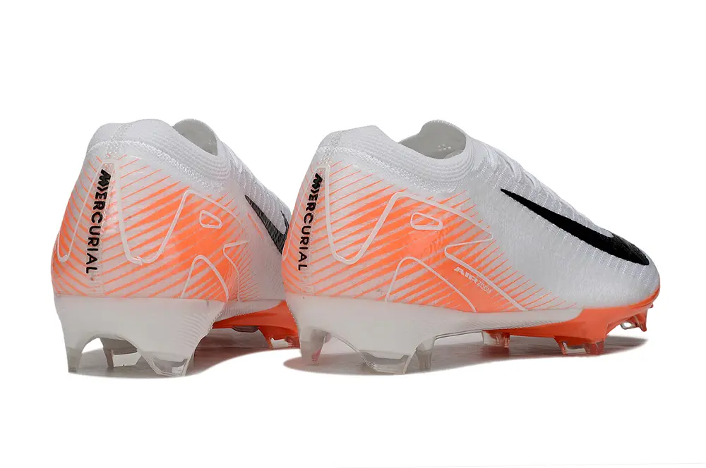 Nike Air Zoom Mercurial Vapor 16 Elite FG - White/Electric Orange/Black