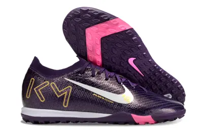 Kylian Mbappé x Nike Air Zoom Mercurial Vapor 16 Elite TF - Purple/Violet/Coral