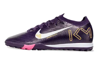 Kylian Mbappé x Nike Air Zoom Mercurial Vapor 16 Elite TF - Purple/Violet/Coral