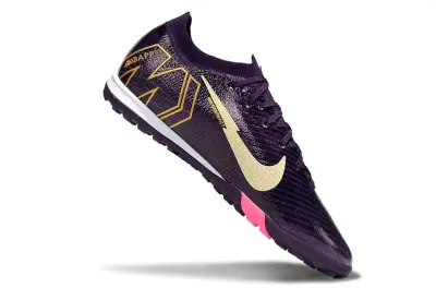 Kylian Mbappé x Nike Air Zoom Mercurial Vapor 16 Elite TF - Purple/Violet/Coral