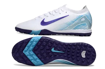 Nike Air Zoom Mercurial Vapor 16 Elite TF - White/Purple Breeze/Cyan Splash