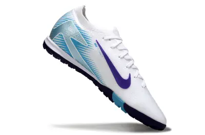 Nike Air Zoom Mercurial Vapor 16 Elite TF - White/Purple Breeze/Cyan Splash