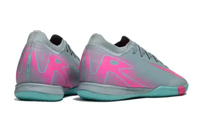 Nike Air Zoom Mercurial Vapor 16 Elite IC - Gray/Bright Pink/Teal