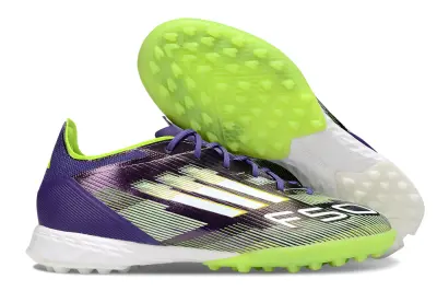 Adidas F50 Pro TF - Purple/Electric Green/Luminous Yellow