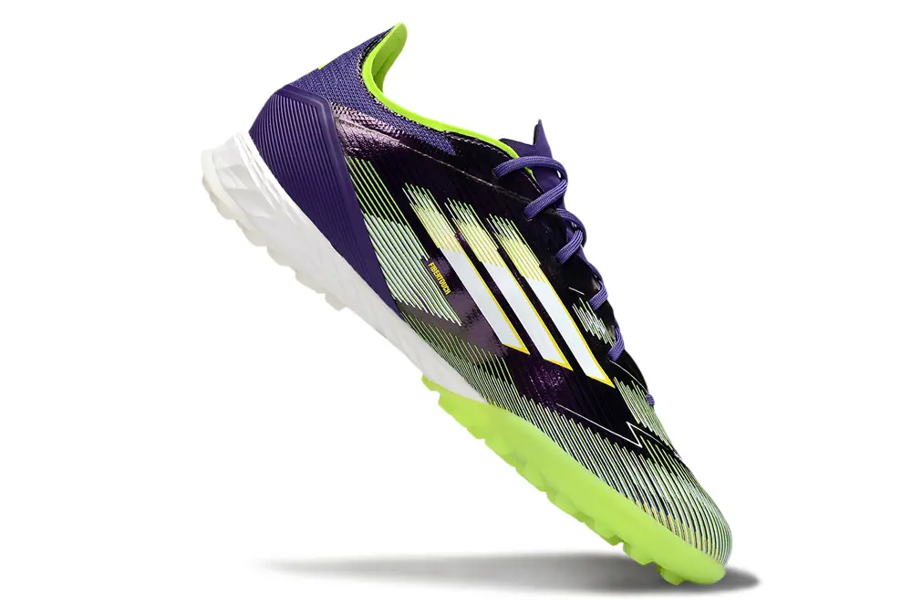 Adidas F50 Pro TF - Purple/Electric Green/Luminous Yellow