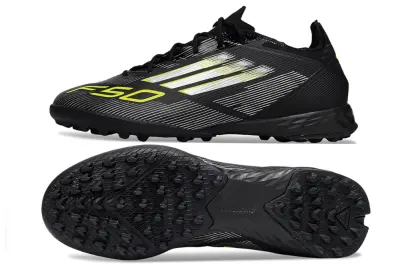 Adidas F50 Pro TF - Black/Volt Yellow/White