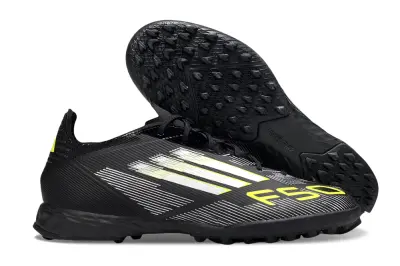 Adidas F50 Pro TF - Black/Volt Yellow/White