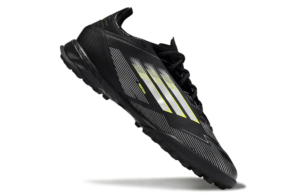 Adidas F50 Pro TF - Black/Volt Yellow/White