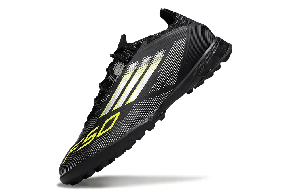 Adidas F50 Pro TF - Black/Volt Yellow/White