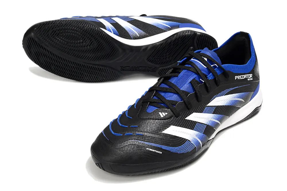 Adidas Predator 25 Elite IC - Black/Electric Blue/White