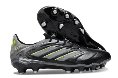 Adidas Copa Pure 3 Elite FG - Black/Neon Yellow/Gray