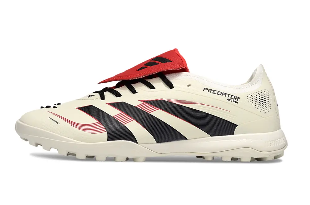 Adidas Predator Elite Foldover Tongue TF - White/Crimson Red/Black