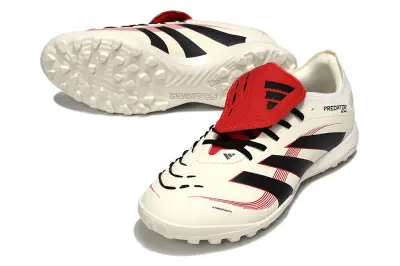 Adidas Predator Elite Foldover Tongue TF - White/Crimson Red/Black