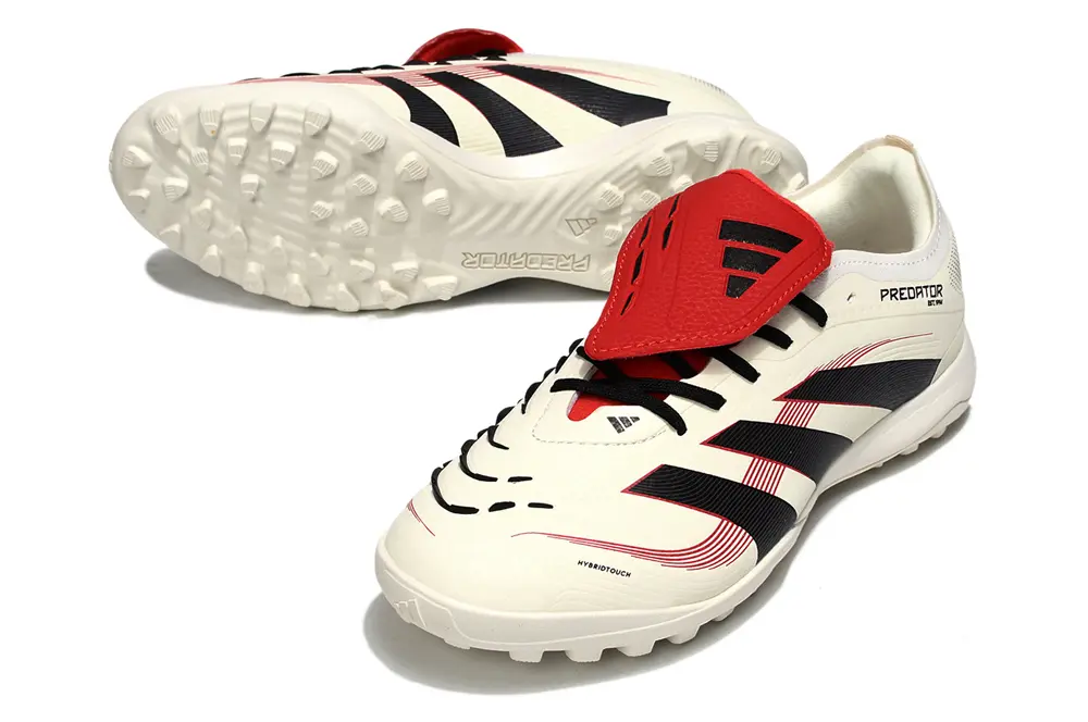 Adidas Predator Elite Foldover Tongue TF - White/Crimson Red/Black