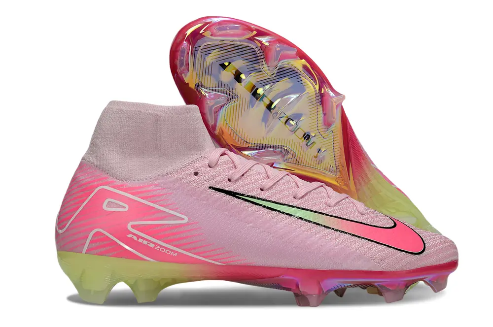 Nike Air Zoom Mercurial Superfly 10 Elite FG - Pink/Neon Pink/Frosted Lime