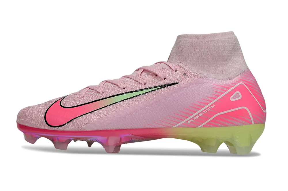 Nike Air Zoom Mercurial Superfly 10 Elite FG - Pink/Neon Pink/Frosted Lime