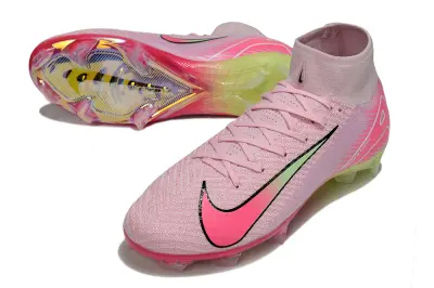 Nike Air Zoom Mercurial Superfly 10 Elite FG - Pink/Neon Pink/Frosted Lime
