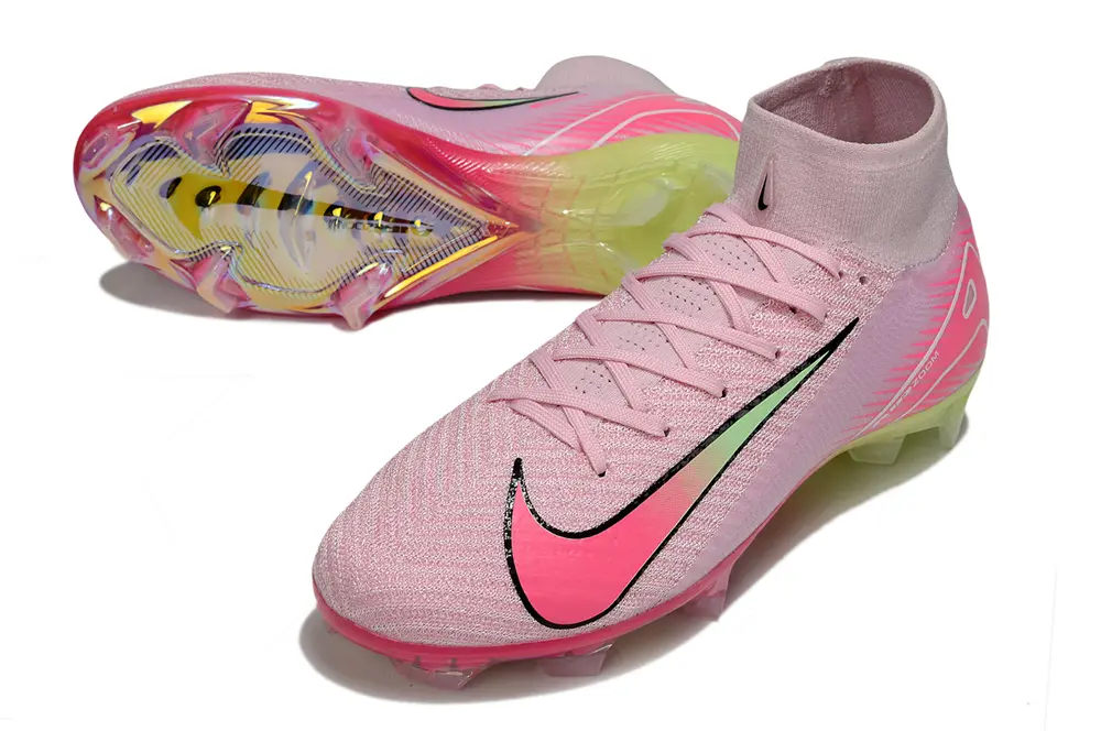 Nike Air Zoom Mercurial Superfly 10 Elite FG - Pink/Neon Pink/Frosted Lime