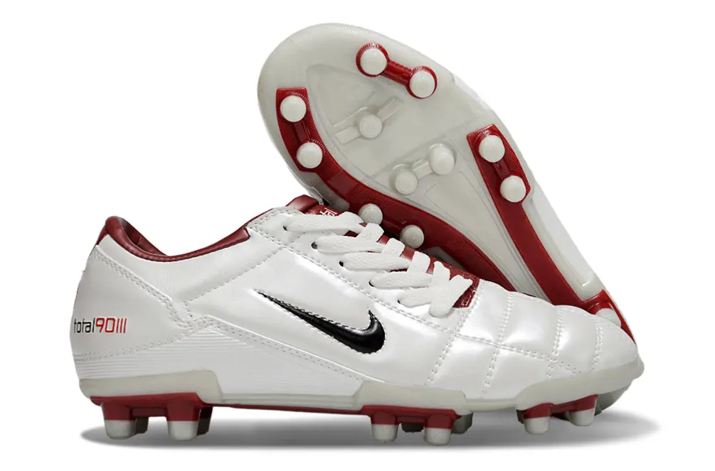 Nike Air Zoom Total 90 III FG - White/Crimson/Black