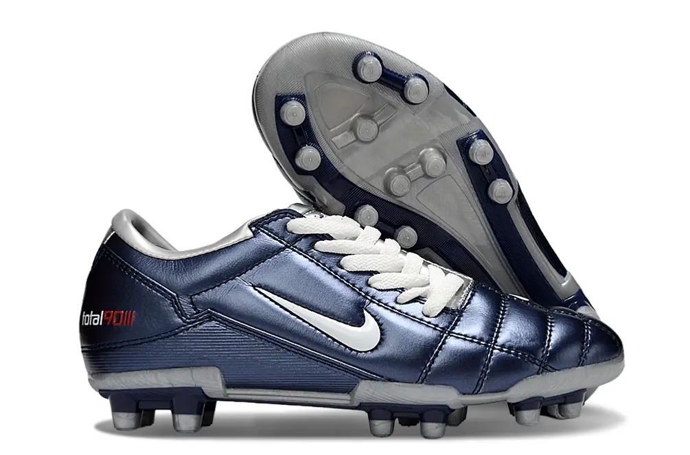 Nike Air Zoom Total 90 III FG - Navy/Silver/White
