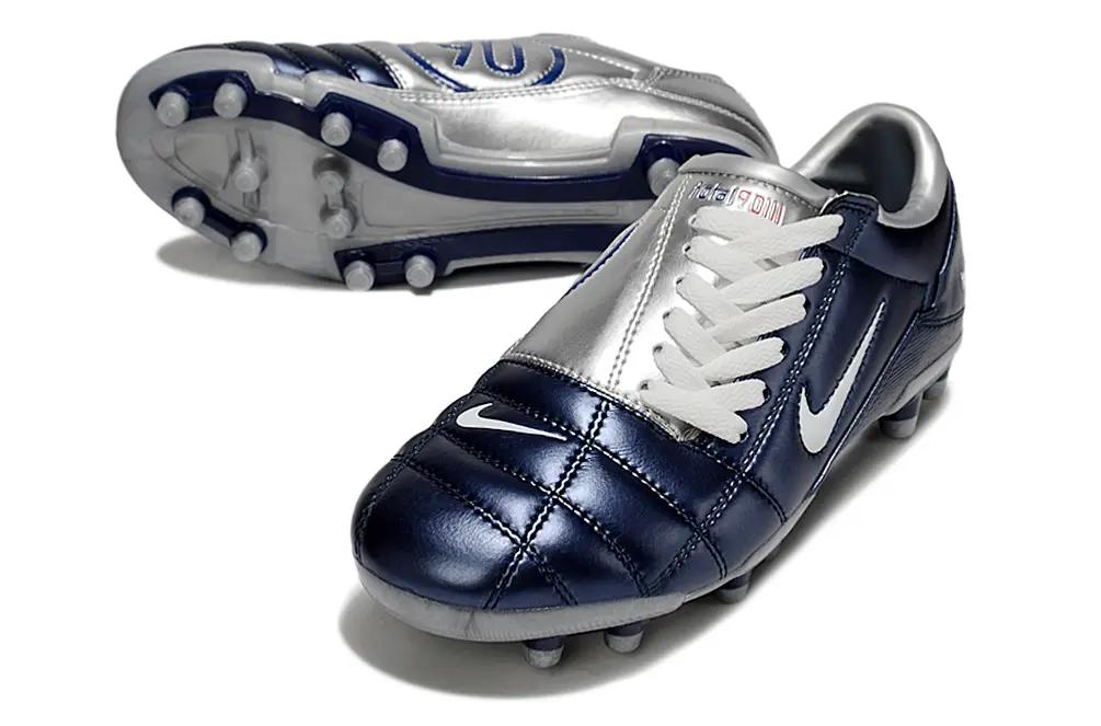 Nike Air Zoom Total 90 III FG - Navy/Silver/White
