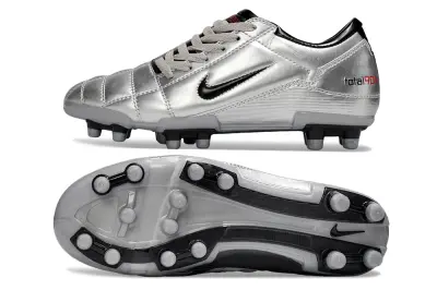 Nike Air Zoom Total 90 III FG - Silver/Metallic Silver/Black