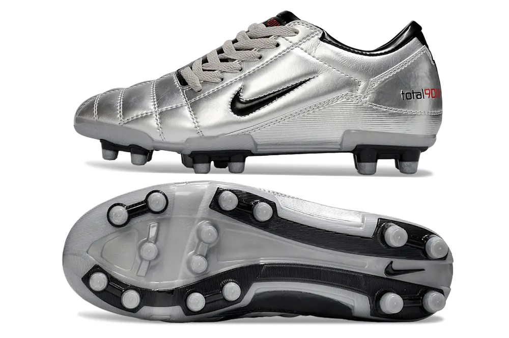 Nike Air Zoom Total 90 III FG - Silver/Metallic Silver/Black