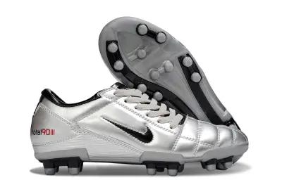 Nike Air Zoom Total 90 III FG - Silver/Metallic Silver/Black