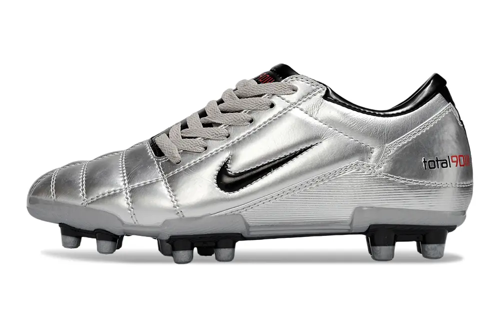 Nike Air Zoom Total 90 III FG - Silver/Metallic Silver/Black
